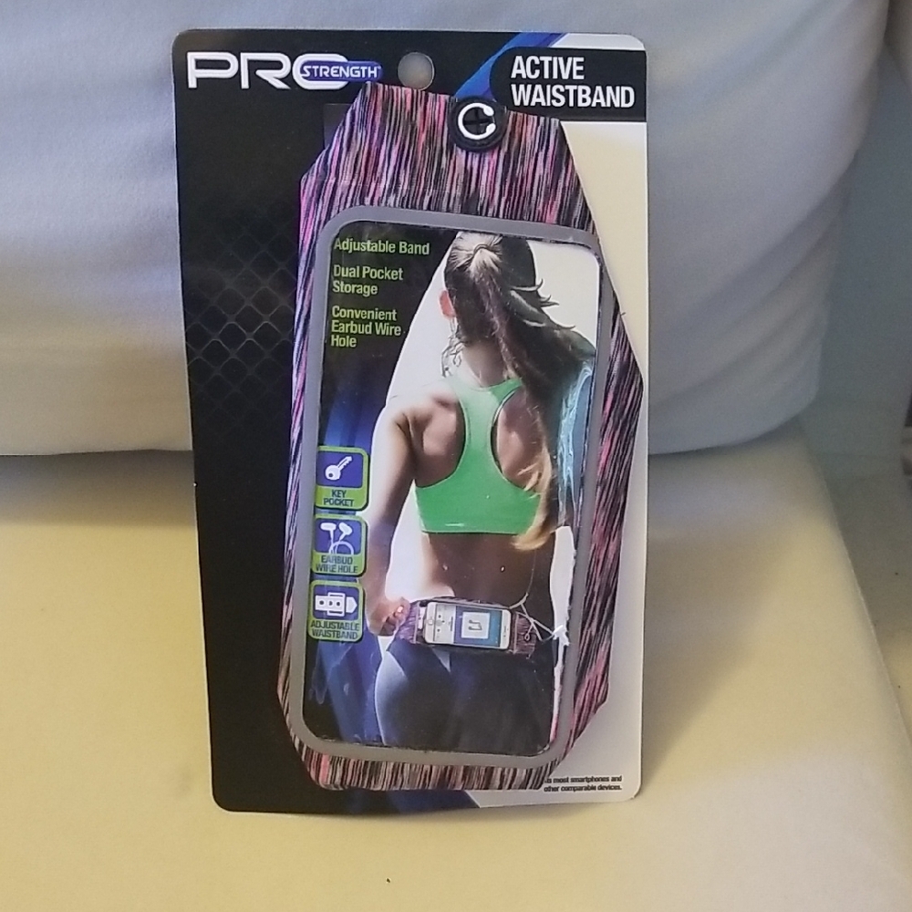Black and Pink Cell Phone Accessory Pack with Stylish Design